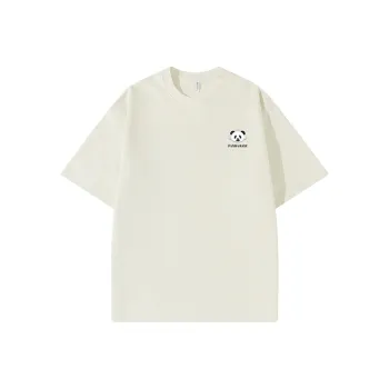 PANDA BASE Drop Shoulder Sleeve T Shirt Unisex