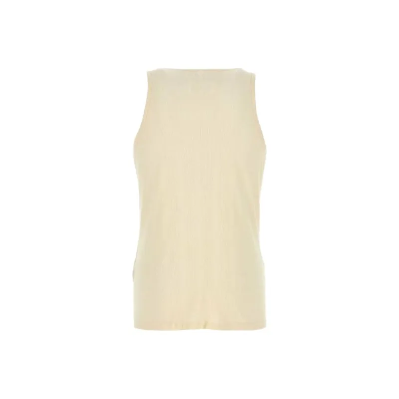 Maison Margiela Ribbed Knit Sleeveless Top-1