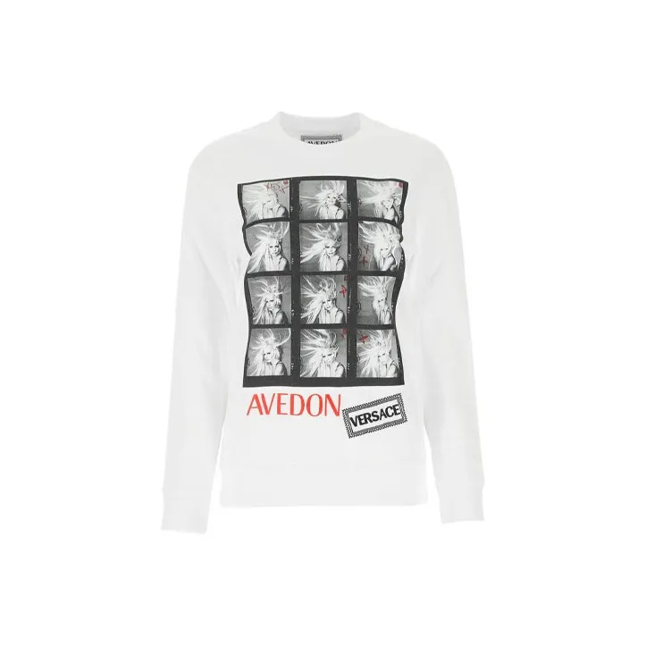 VERSACE Graphic Printed Sweatshirt-0