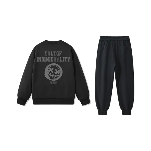 CULT OF INDIVIDUALITY Sweatshirt Set Unisex