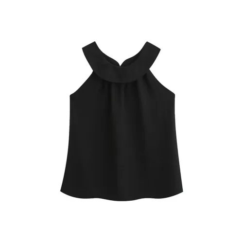 HUASJ Tank Tops Women's Black