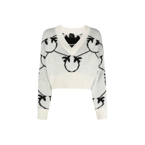 PINKO SS23 Sweater Women's Cloud White