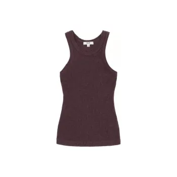 AGOLDE Bailey Ribbed Tank Top