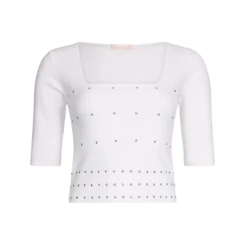 LIU·JO Studs embellished Top