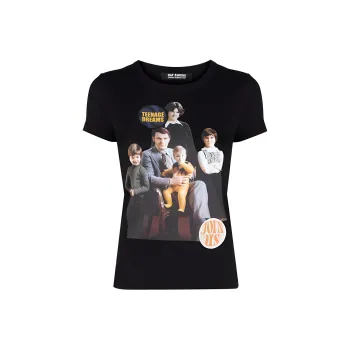 RAF SIMONS Family Portrait Printed T Shirt