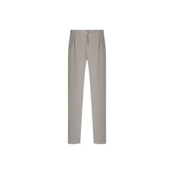 GIORGIO ARMANI Single pleat Linen canvas Trousers