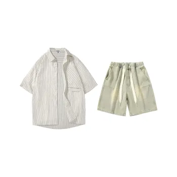 SANKAIMADE Shirt Matching Sets Unisex