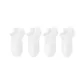Slip-Resistant Terry Sole 4 Pack (4 White)