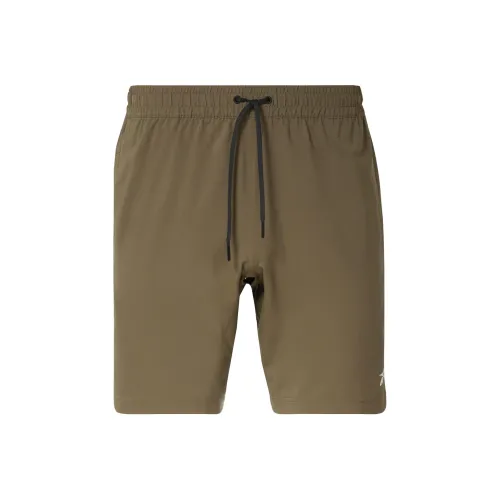 Reebok WORKOUT READY WOVEN Sports Shorts Men's Green