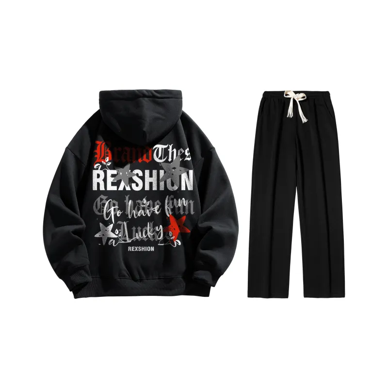 REXSHION Sweatshirt Sets Unisex-0