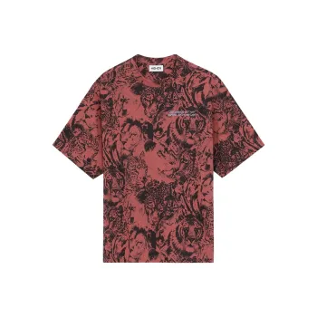 KENZO T-Shirts Women's Orange Red