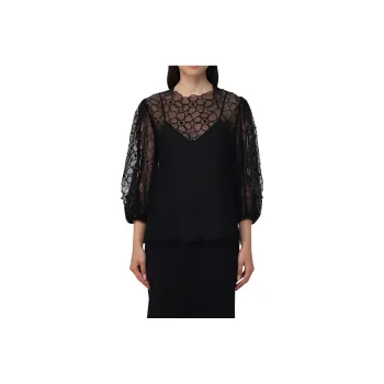 RED VALENTINO T Shirt Women's Black