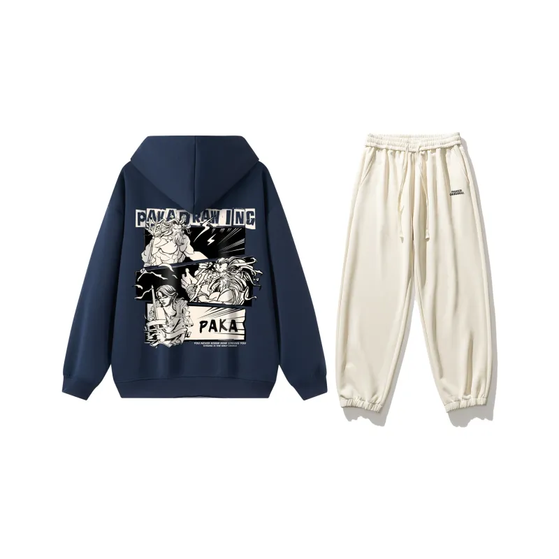 PAKA Sweatshirt Sets Unisex-52