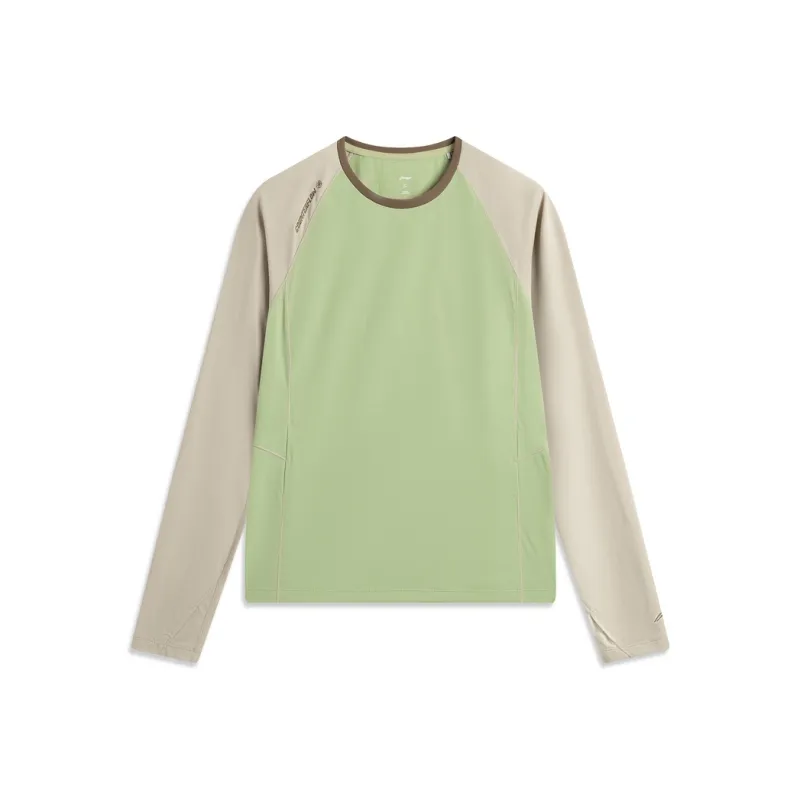 LiNing CF Tracing T Shirt Women's Sage Green-0
