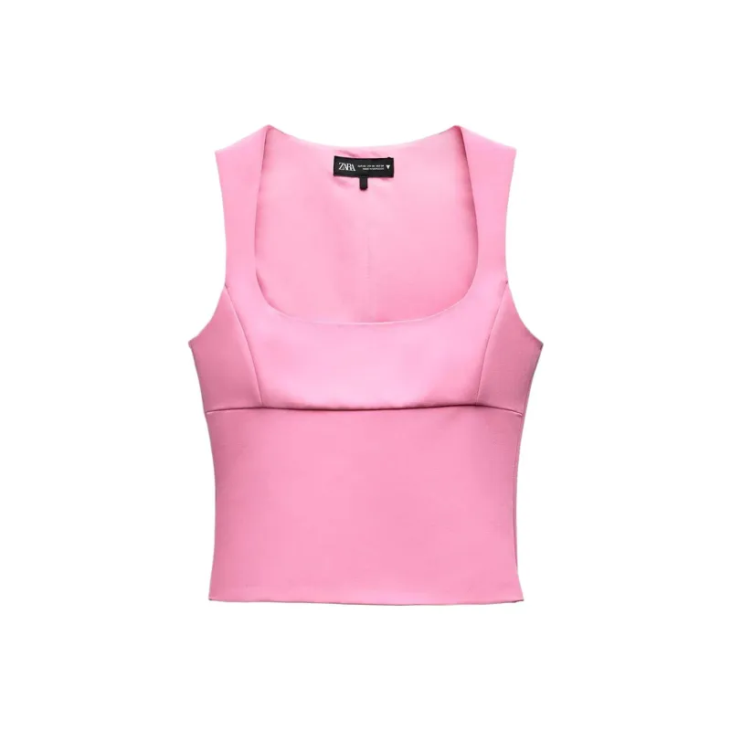 ZARA Trf Tank Tops Women's-5