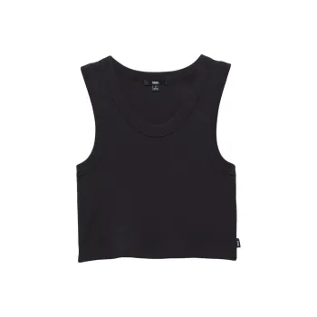 Vans DREW RIB Tank Tops Women's Black