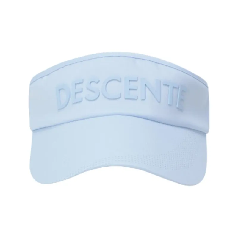 DESCENTE Polyester, Polyurethane Sun Protection Hats Women's Blue-3