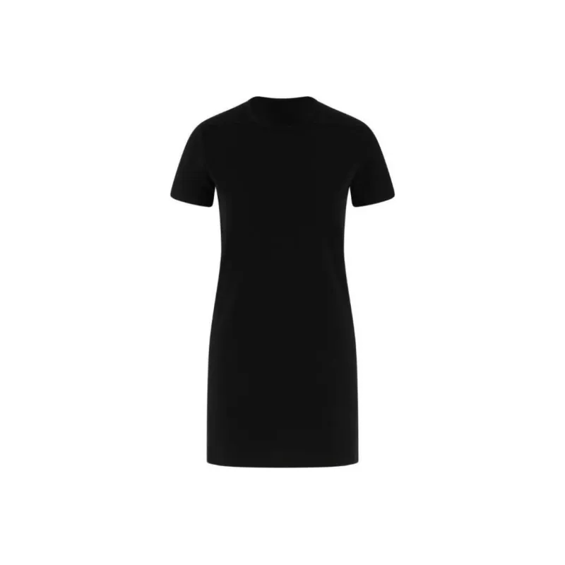 RICK OWENS Short Sleeved Crewneck Dress-0