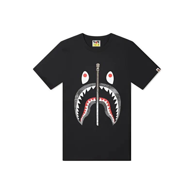 A BATHING APE T Shirts Women's Black-0