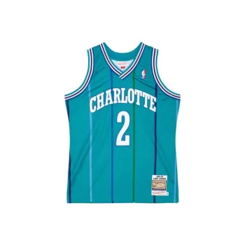 Mitchell Ness 'NBA Charlotte Hornets 92 Larry Johnson' Authentic Road Jersey