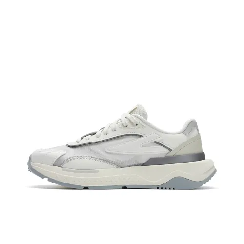 FILA PIONIERE Pioneer Wear resistant, Lightweight, Breathable, And Non slip. Low Top Training Shoes Men's White Gray
