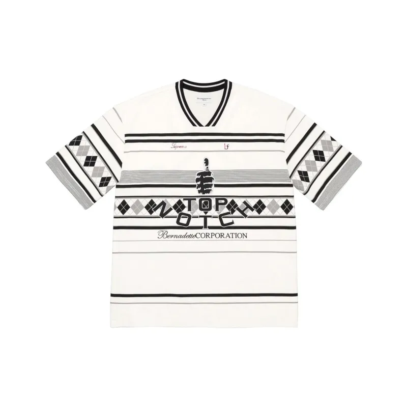 Supreme Bernadette Corporation Pique Soccer Top-4