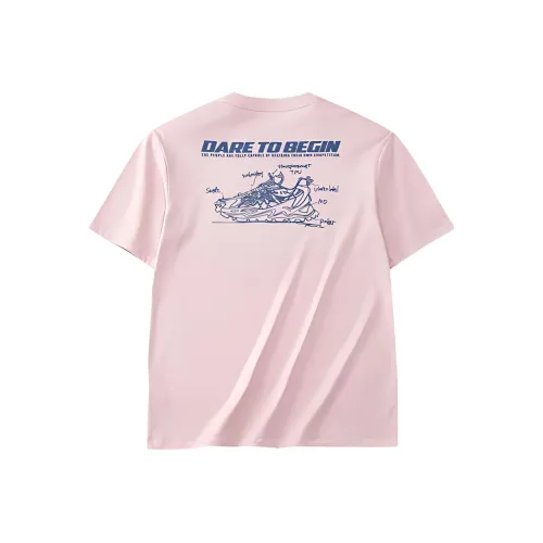 ANTA T Shirts Women's Pink Rouge