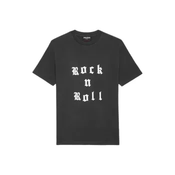 Zadig & Voltaire Edwin Embellished T Shirt