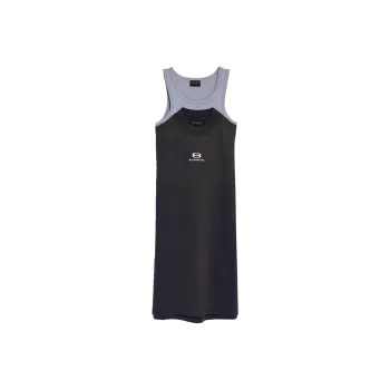Balenciaga Layered Sleeveless Dress