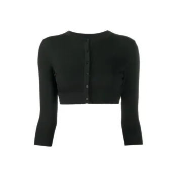 Alaia Crop Tops Women's Black