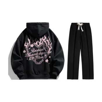 REXSHION Sweatshirt Sets Unisex