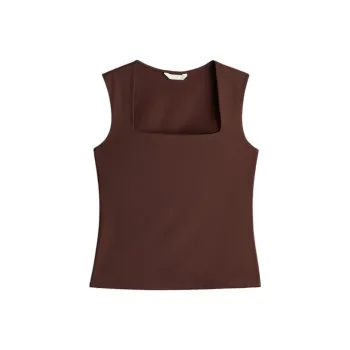 H&M Tank Top Women's Dark Brown