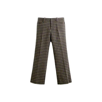 ZARA Harry Lambert Co brand Casual Pants Unisex Dark Khaki