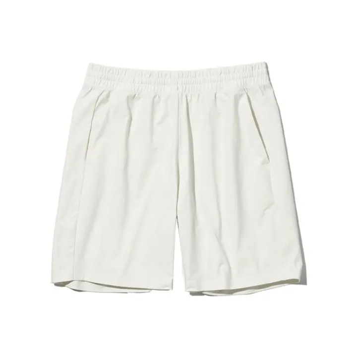 UNIQLO Sports Shorts Unisex Sea Sand White-0