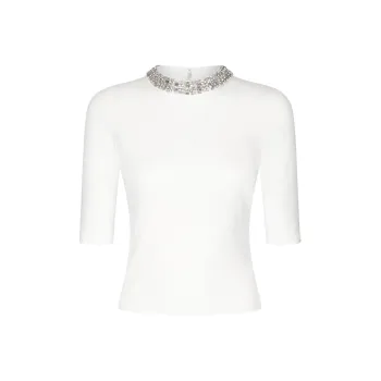 LIU·JO Crystal embellished Top
