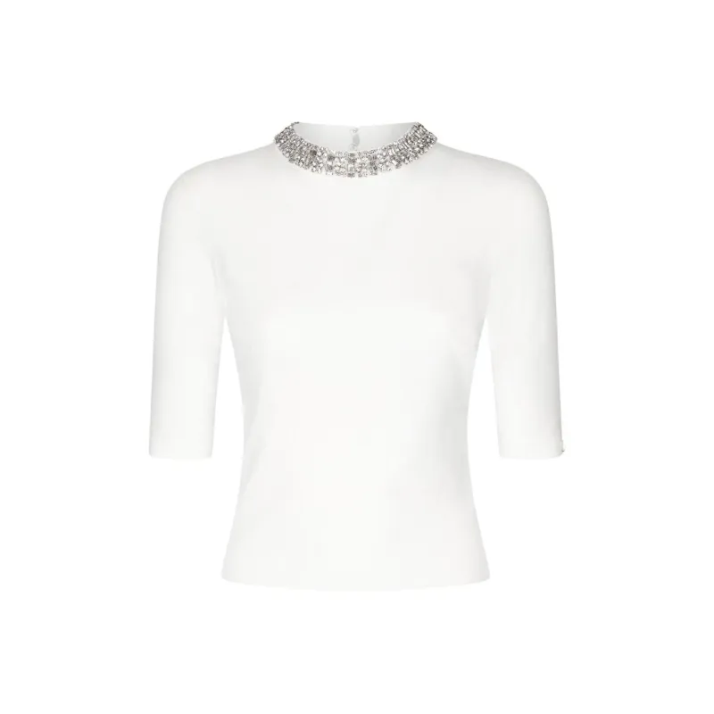 LIU·JO Crystal embellished Top-0