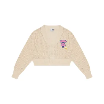 Aape Knitted Logo Cardigan