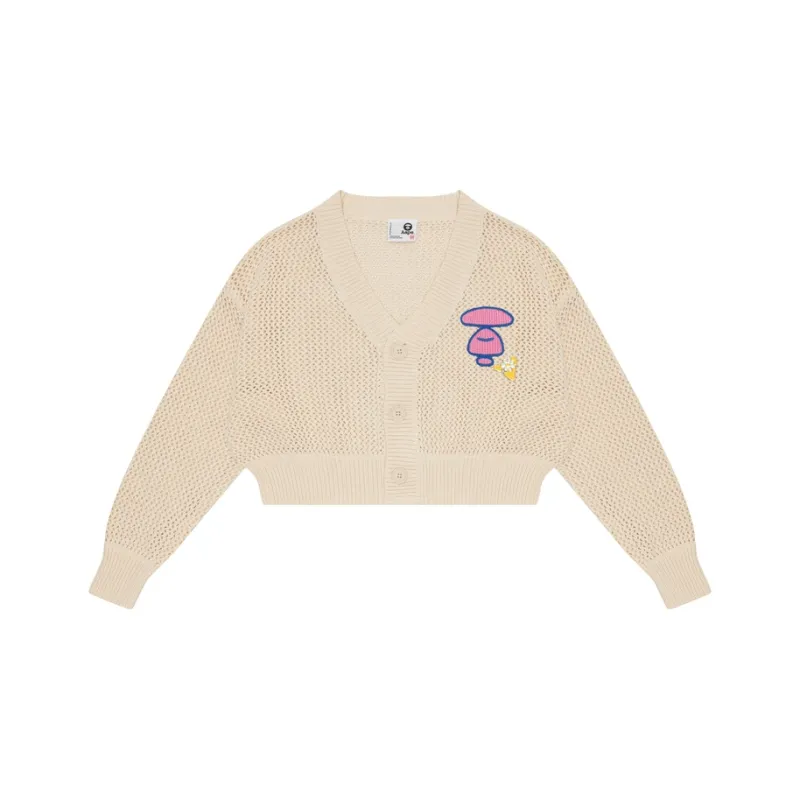 Aape Knitted Logo Cardigan-0