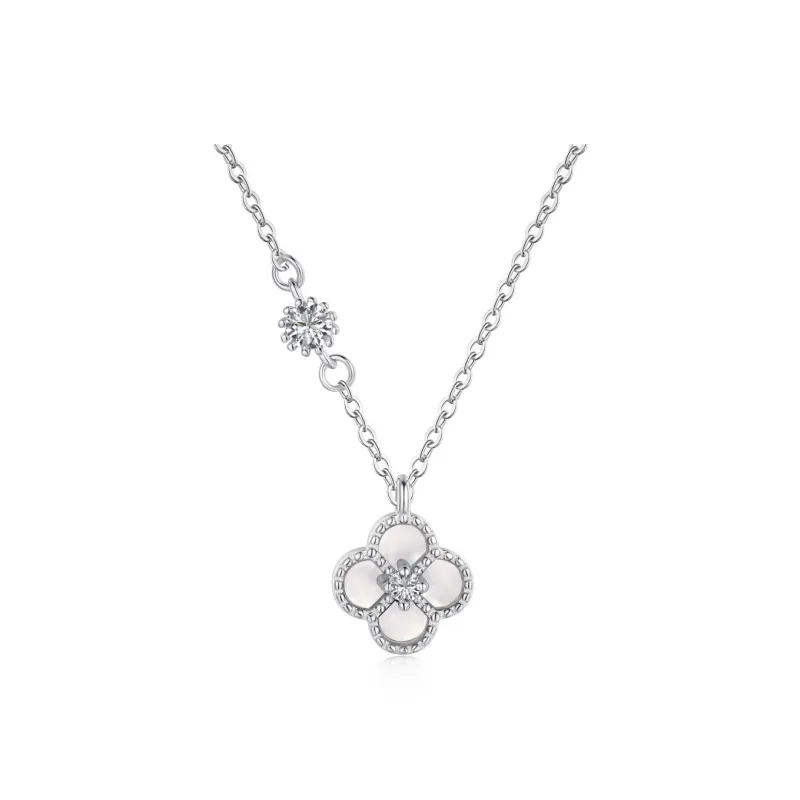 LYUMIN 925 Sterling Silver Necklaces Women's-13