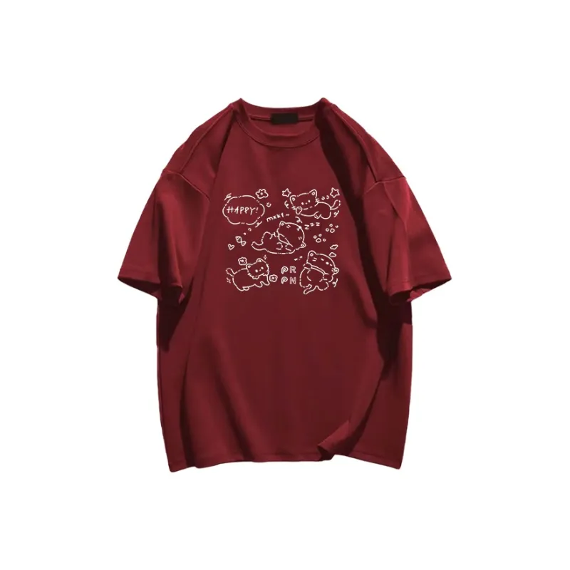 Cotton shopping T Shirts Unisex-8