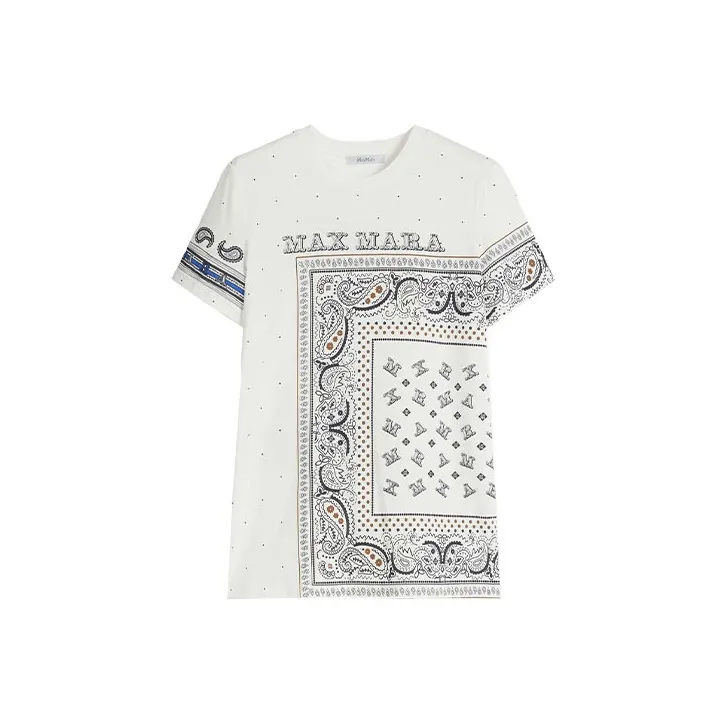 MaxMara T Shirts Women's White-0