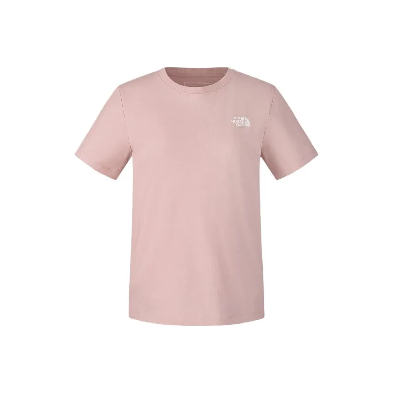 THE NORTH FACE City Outdoor Collection SS25 Regular T Shirt Women's Mist Pink-1