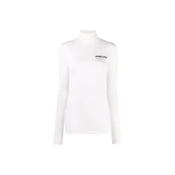 AMBUSH Jersey Workshop Turtleneck 'Tofu/Black'