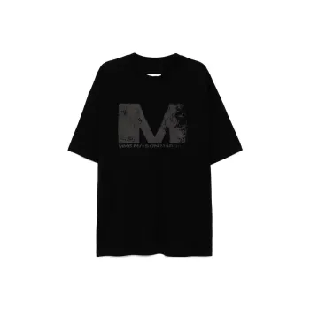 MM6 Maison Margiela Newspaper Printed T Shirt