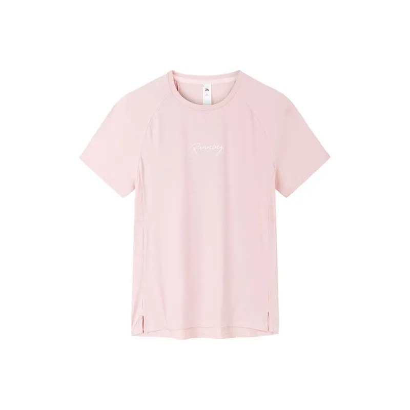 Anta T Shirt Women's Soft And Tender Pink-0