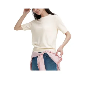 UNIQLO T-Shirts Women's Ivory