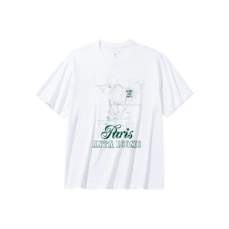Anta Life Collection T Shirt Women's Snowflake White-0
