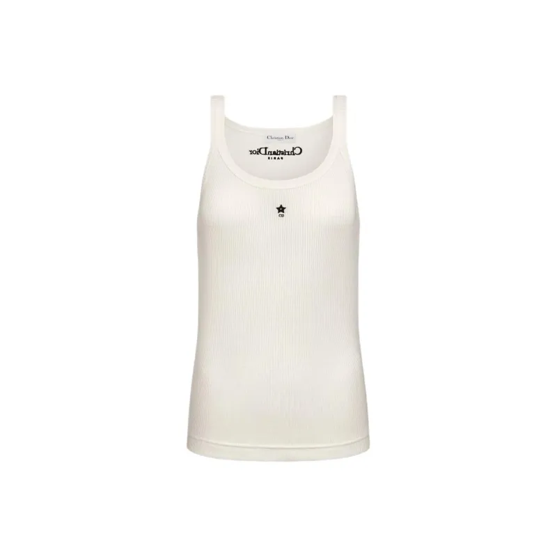 DIOR DIORIVIERA Tank Top Women's White-0