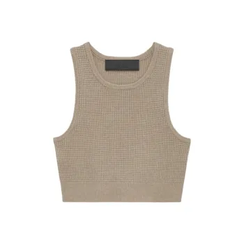 Fear Of God Essentials Women's Waffle Sport Tank Desert Sand