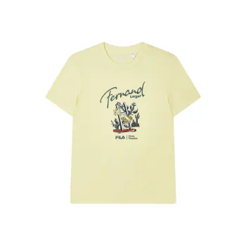 FILA T-Shirt Women's Light Gold Yellow